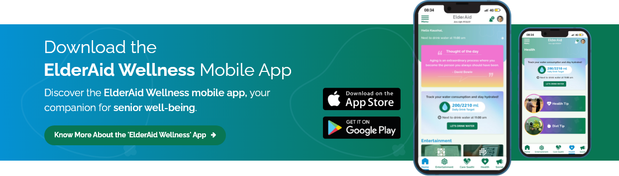 Download the ElderAid Wellness Mobile App